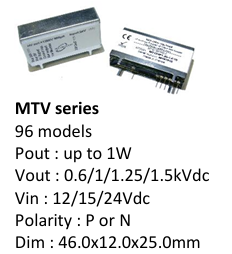 MTV系列高壓電源模塊