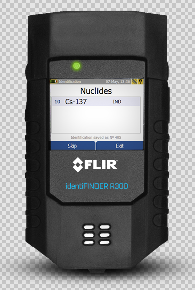 FLIR identiFINDER R300 高分辨率個(gè)人輻射能譜探測(cè)器